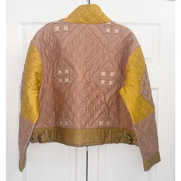 Free People Bali Ditzy Diamond Jacket NWOT XS Oversized - Picture 3 of 4